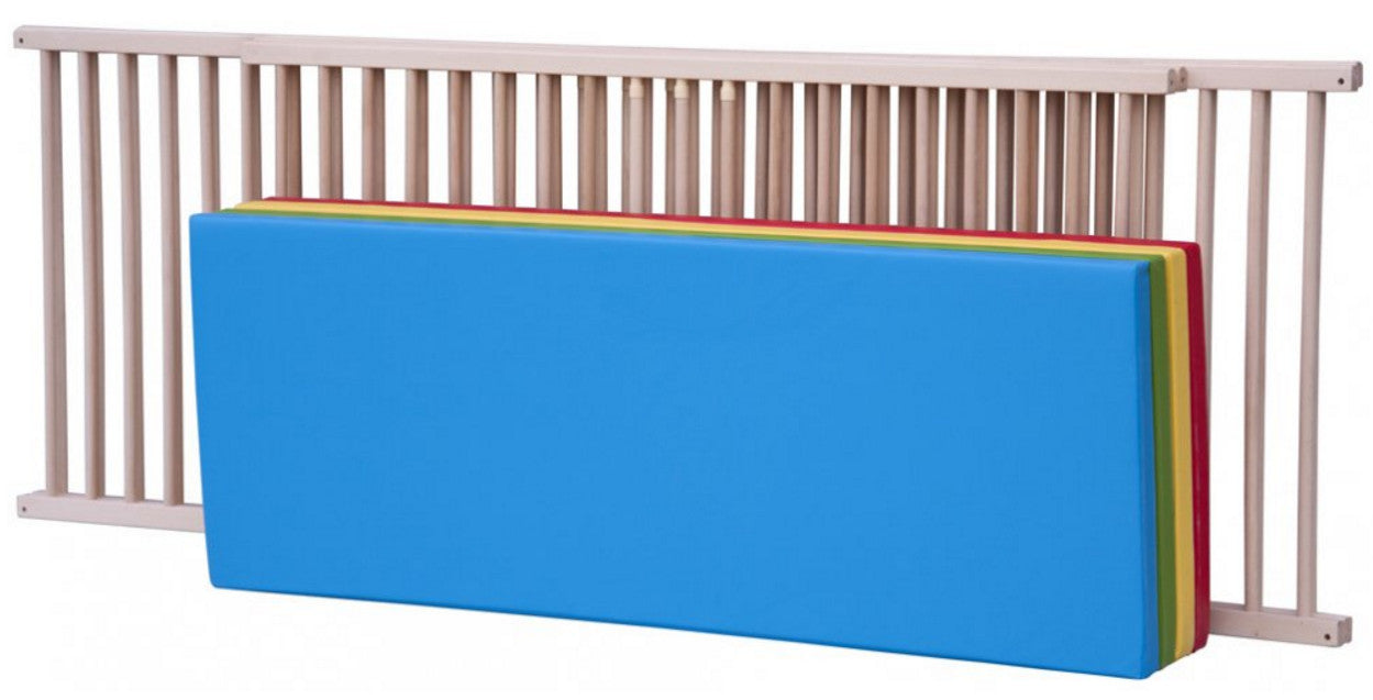 Drevená detská ohrádka BRUNKO - buk, 200 x 140 x 70cm