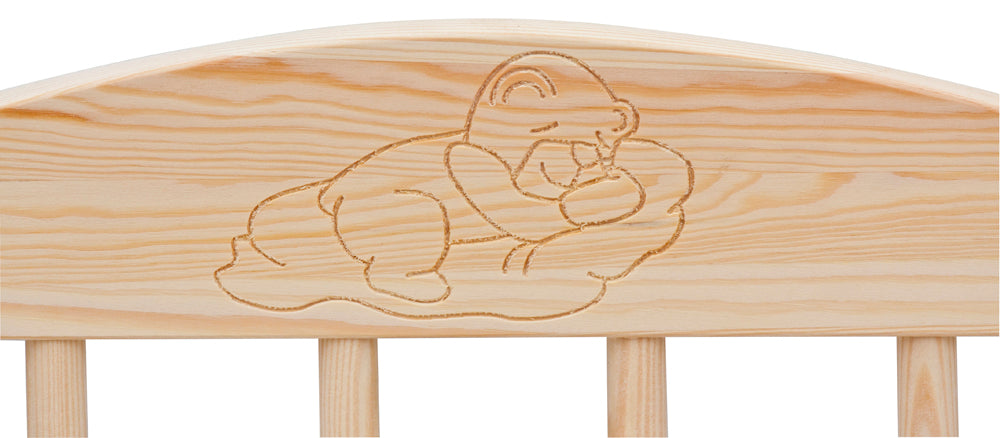 Postieľka k posteli Baby ECO so sťahovacím bokom - 90 x 41 cm