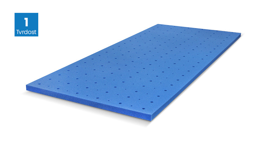 Vrchný matrac s pamäťovou penou BLUE TOPPER VISCO