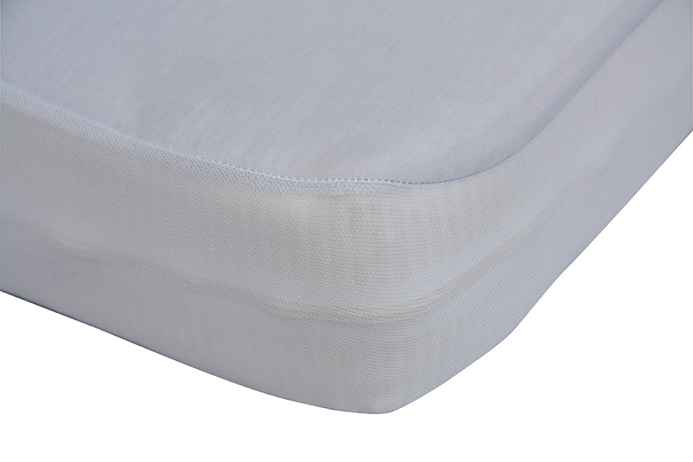 Nepremokavá plachta do postieľky 60 x 120 cm TENCEL - šedá