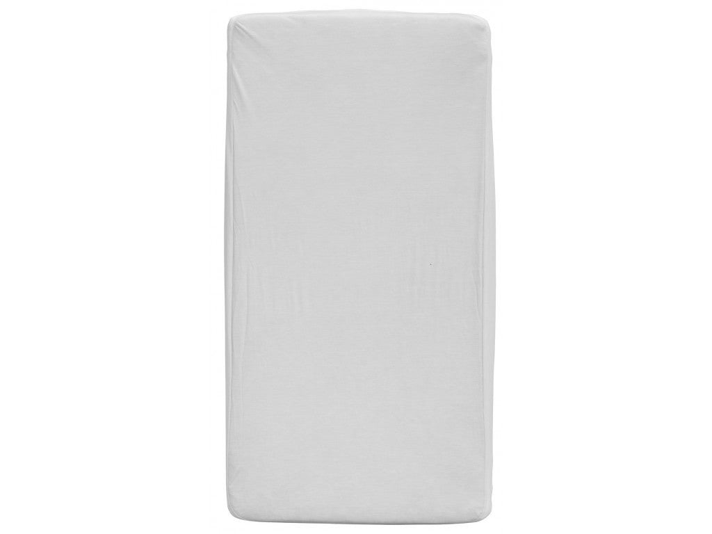 Nepremokavá plachta do postieľky 70 x 140 cm TENCEL - šedá