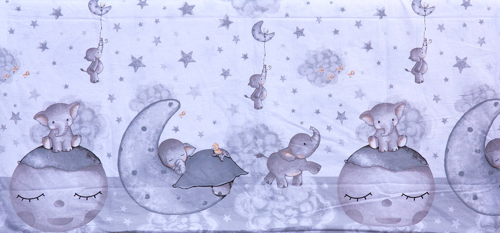 Obliečky do postieľky Lucy - šedá, 135 x 100 cm