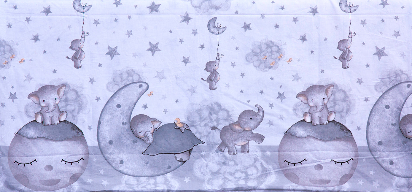 Obliečky do postieľky Lucy - šedá, 135 x 100 cm